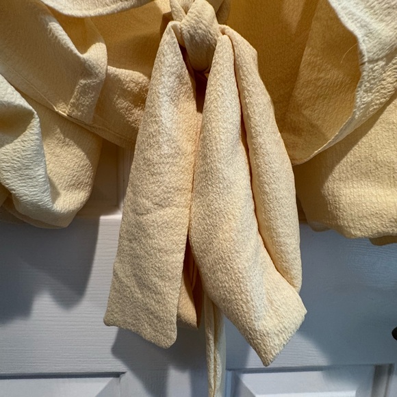 NWT Big Water Blue Sky Crop Ballon Sleeve Boutique Top Size M - Picture 11 of 13